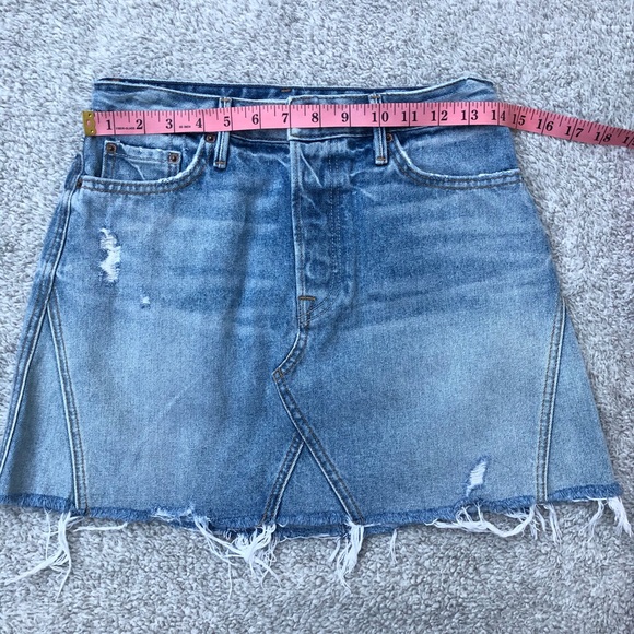 GRLFRND EVA SKIRT JEANS DENIM SIZE 26 - Picture 1 of 4